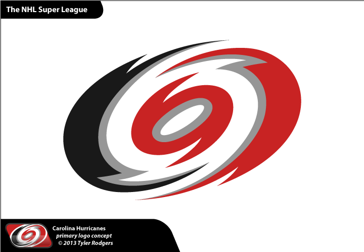 Qszqcrq - Carolina Hurricanes Logo Concept (720x500), Png Download
