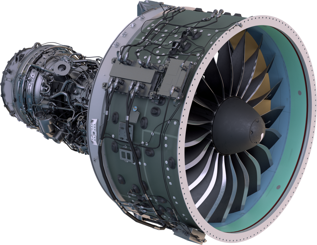 Pratt & Whitney Pw1000g (1047x811), Png Download