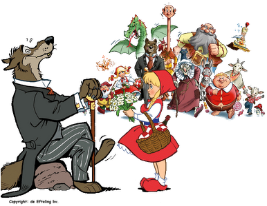 Graphics Little Red Riding Hood - Gif Le Petit Chaperon Rouge (400x300), Png Download
