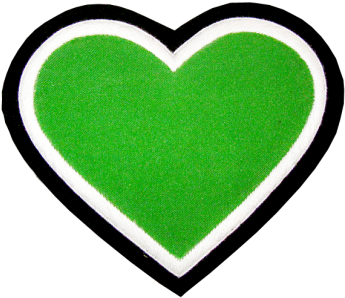The Green Hearts - Green Hearts (401x340), Png Download