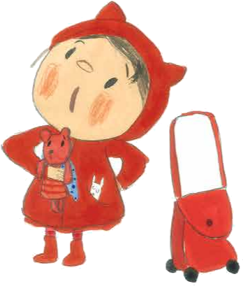 - Rec Full - Selected Aljanh - Net - Very Little Red Riding Hood Story (374x424), Png Download