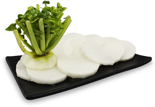 White Radish - Daikon (600x600), Png Download