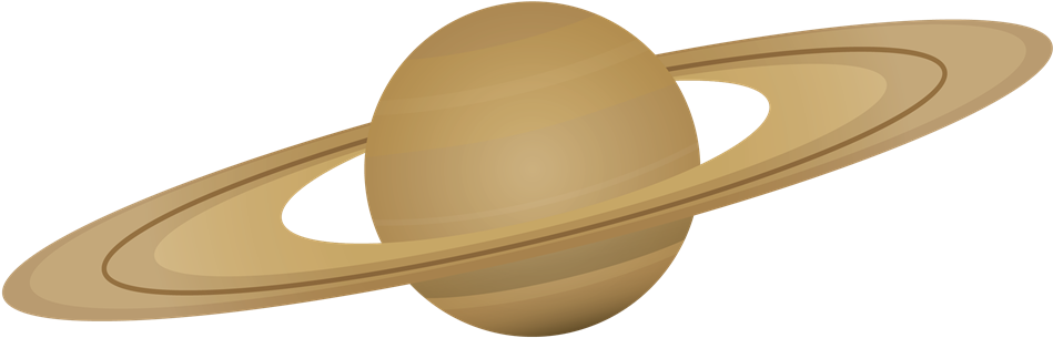 Planet Clipart Realistic - Clip Art (1000x414), Png Download