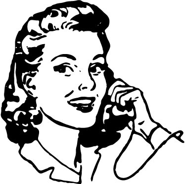 Vintage Woman Sticker - Take The Survey Funny (374x371), Png Download