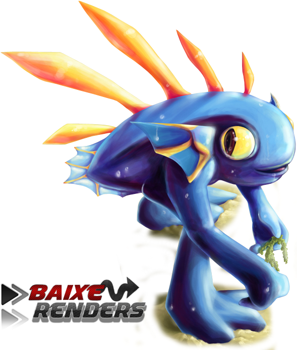 Baby Murloc For Kids - Murky Murloc (598x698), Png Download
