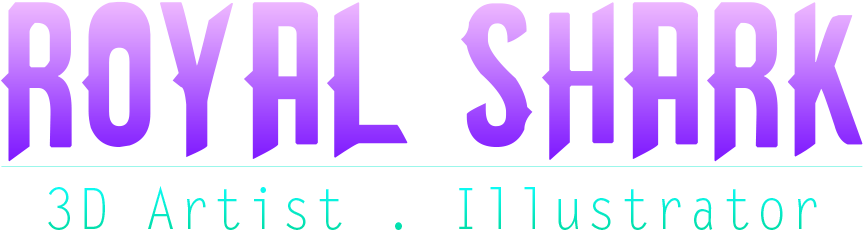 Royal Shark's Art - Art (1200x351), Png Download