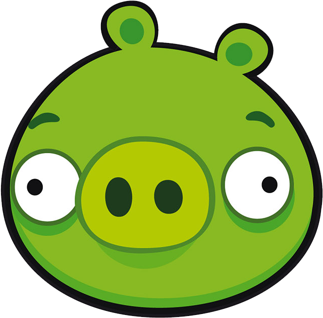 Download Minion Logo - Pig In Angry Birds (685x647), Png Download