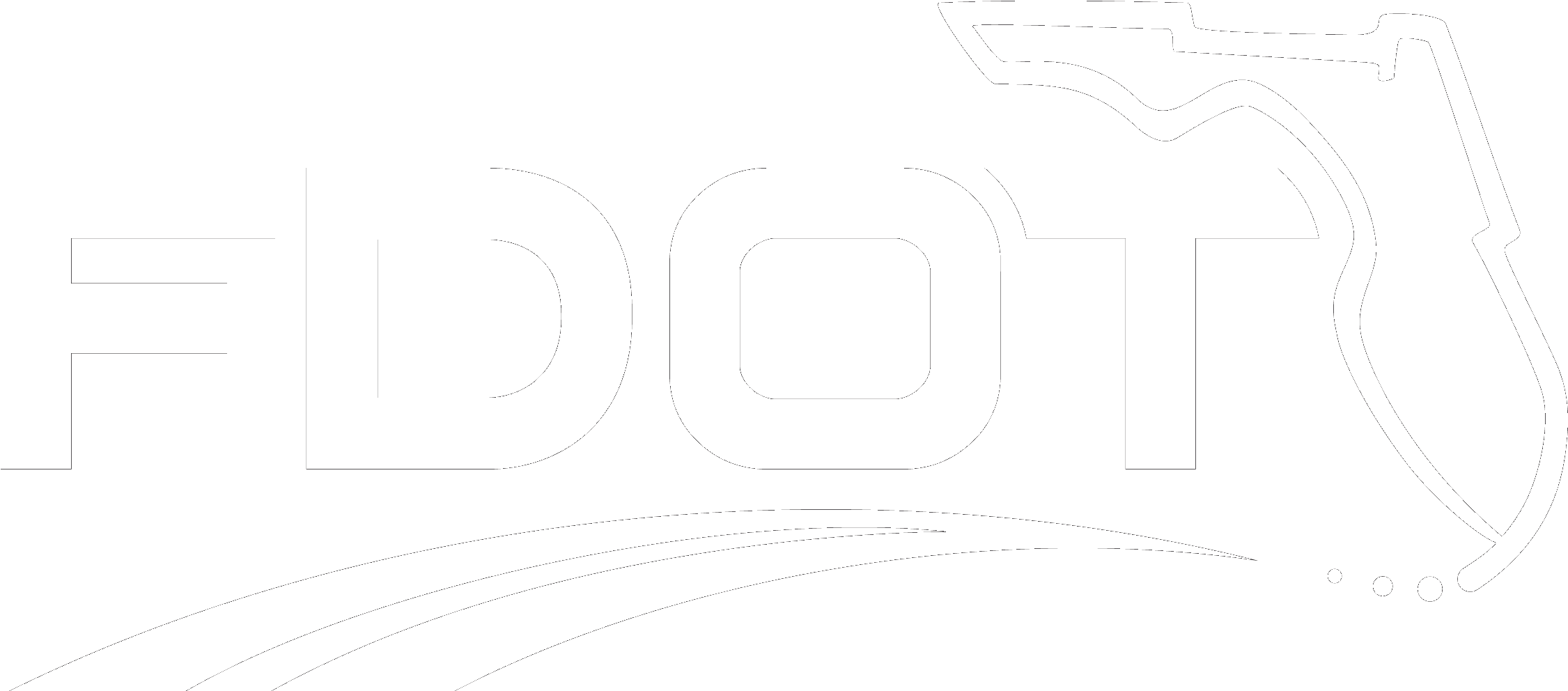 Florida Department Of Transportation (2400x1200), Png Download