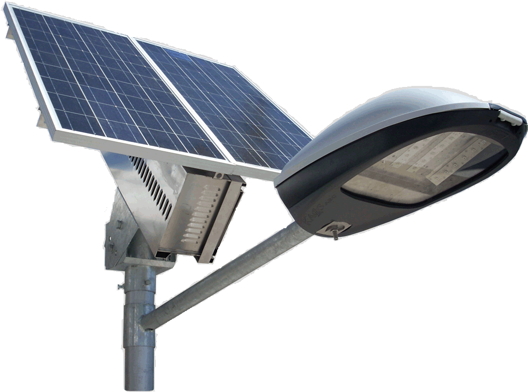 Solar Led Lights - Solar Street Light (1061x807), Png Download