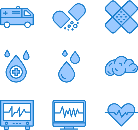 Health Care 36 Icons - Illustration (600x564), Png Download