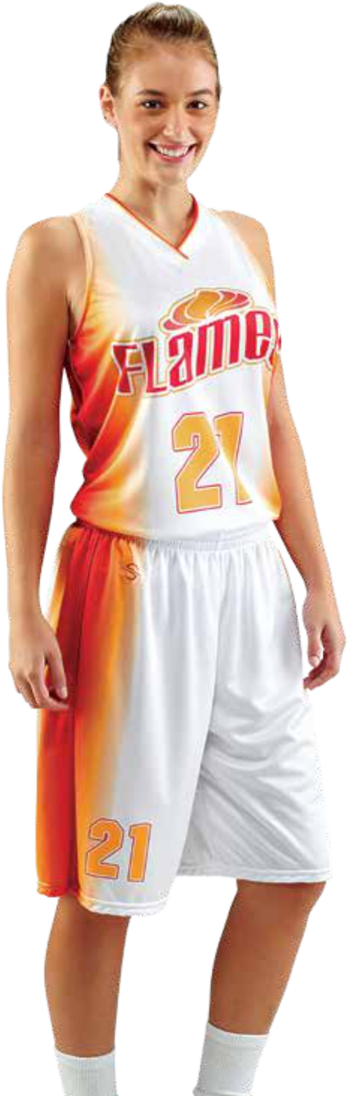 Best Womens Basketball Uniforms (733x2214), Png Download