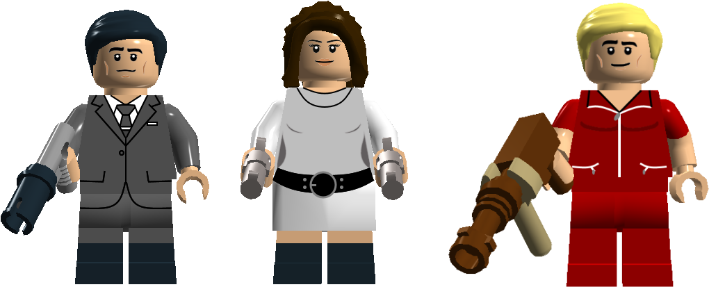 Sterling Archer, Lana Kane And Barry Dylan - Lego Sterling Archer (1091x491), Png Download