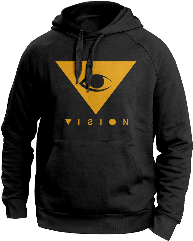 Vision Icon Hoodie - University Jacket Hoodie Designs (760x880), Png Download