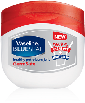 Vaseline Jelly Original - Vaseline Petroleum Jelly Germsafe (400x470), Png Download