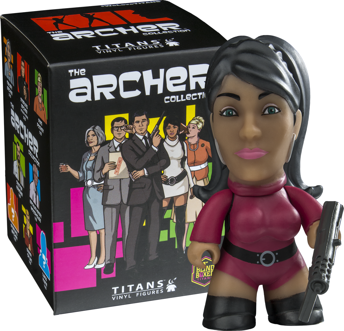 The Archer Collection Titans 3” Blind Box Vinyl Figure - Archer Titan Vinyl Figure Blind Box (1200x1154), Png Download