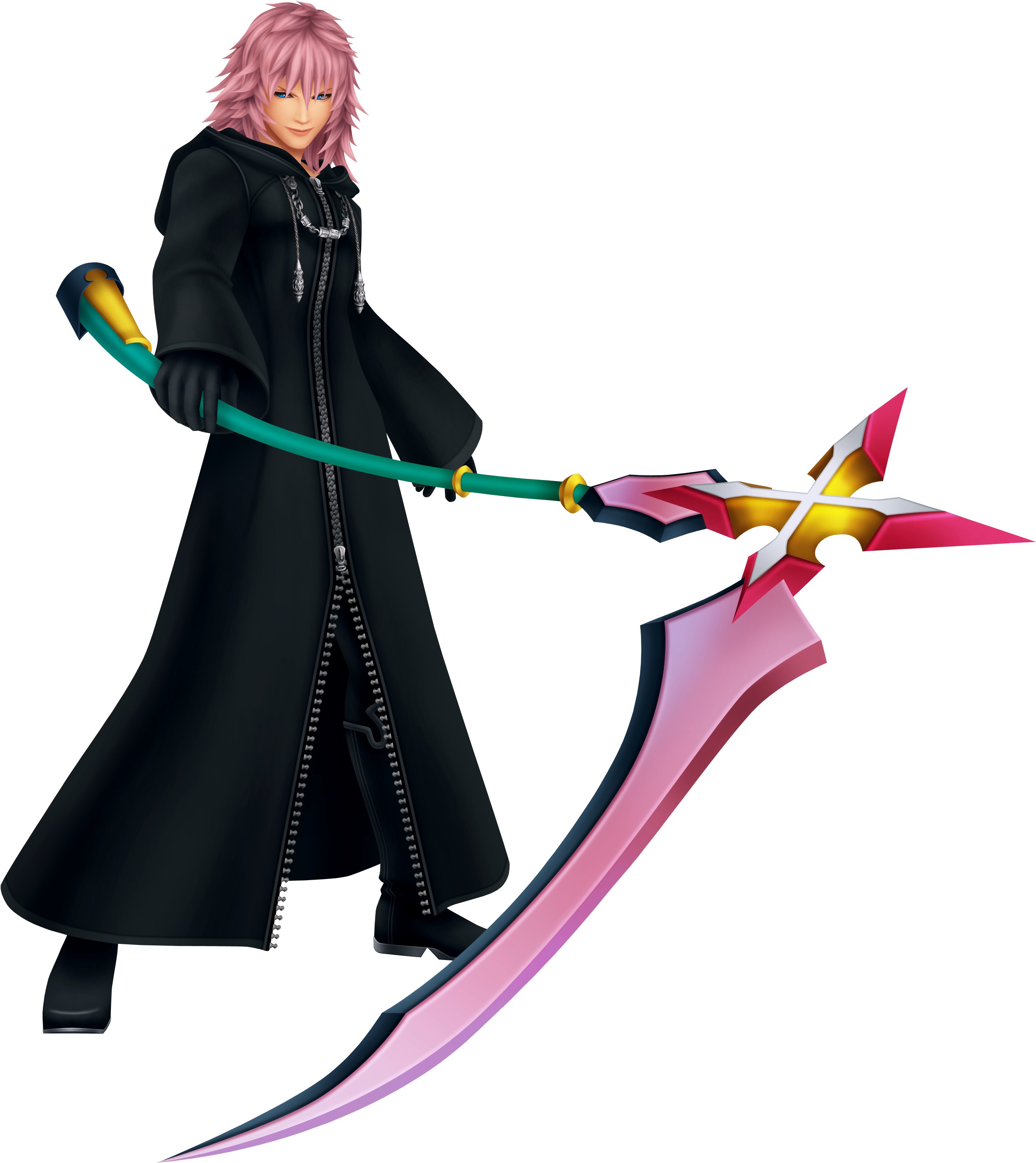 21, June 9, 2014 - Kingdom Hearts Organization 13 Marluxia (3142x3300), Png Download