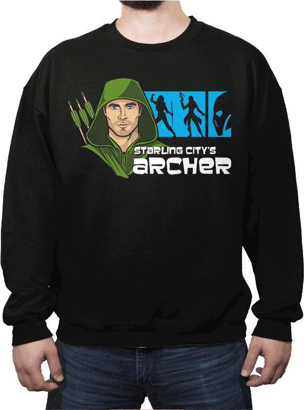 Starling City's Archer - Archer Collage Poster Poster Print, (800x800), Png Download