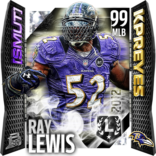 Ultimate Legend Ray Lewis - Baltimore Ravens Logo Digital Painting (600x600), Png Download