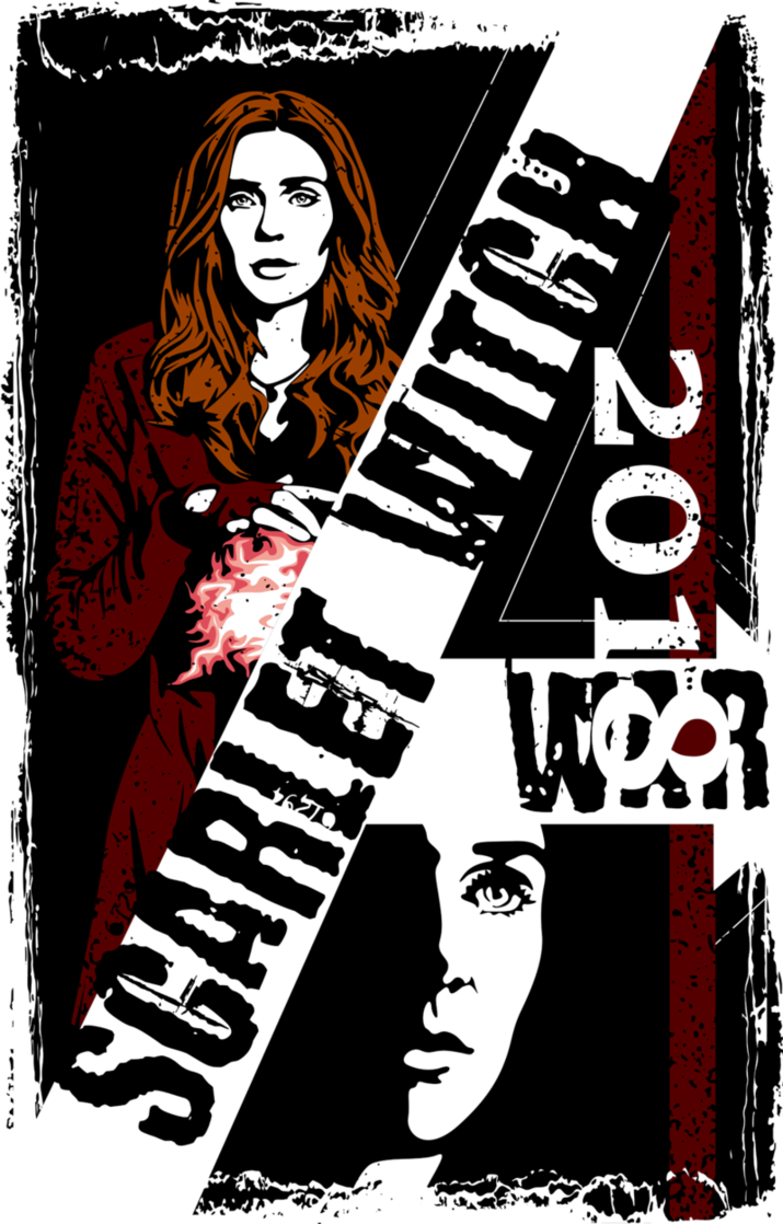 Fan Poster Or T-shirt Or Phone Case Design <da - Wanda Maximoff (715x1118), Png Download