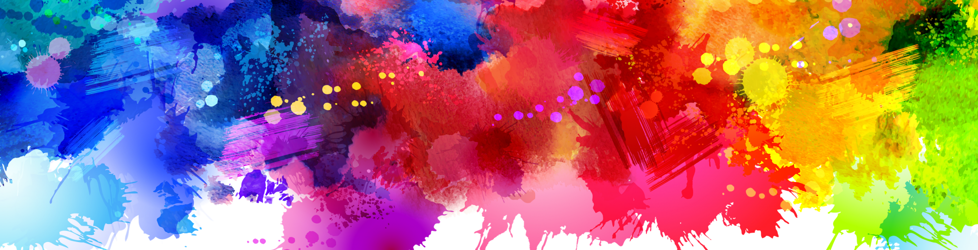 Cropped Acuarela 2 1 - Watercolor Png Transparent (1950x500), Png Download