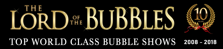 Bubble Shows Worldwide By The Lord Of The Bubbles - Darkness (782x175), Png Download