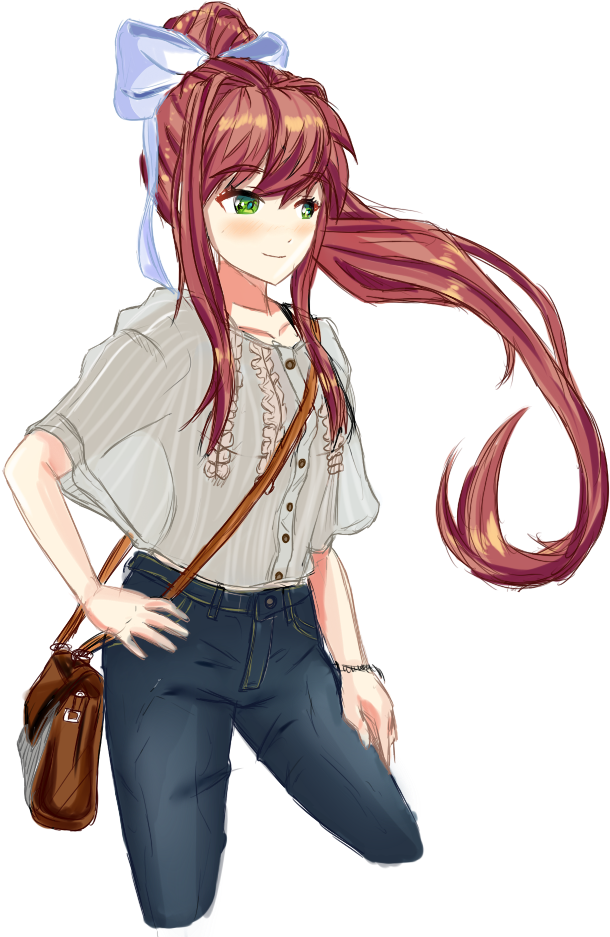 Monika Casual Png (700x960), Png Download