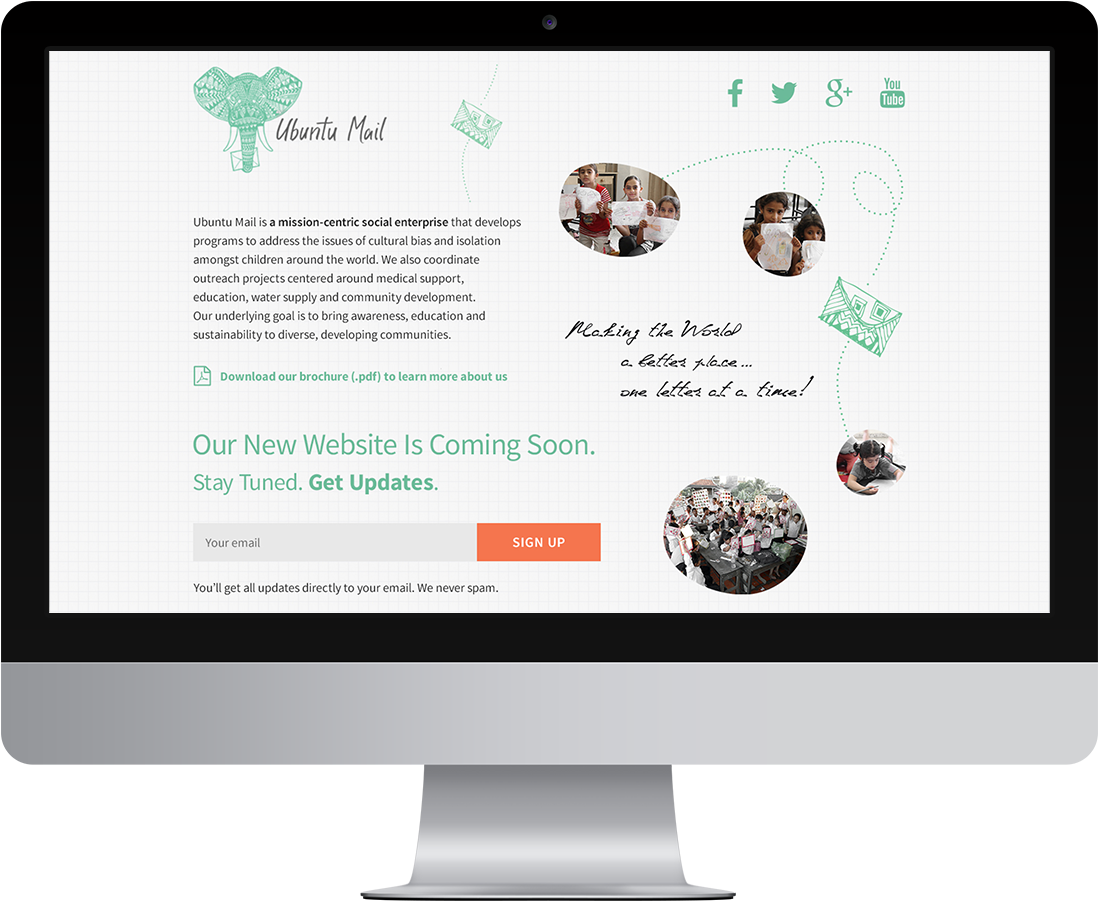 'coming Soon' Page Design On Behance - Cabeçalho Aquarela Flores Blog (1200x1006), Png Download