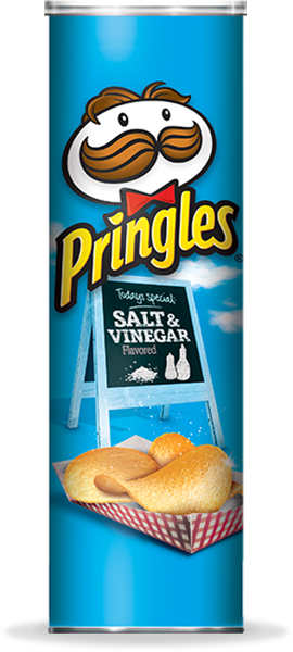 Pringles - Pringles Salt Vinegar (270x600), Png Download