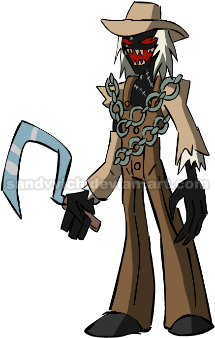 File History - Scarecrow The Batman (445x700), Png Download