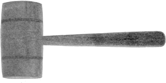 Number Iv Carpenter S Mallet 145 - Number (546x283), Png Download