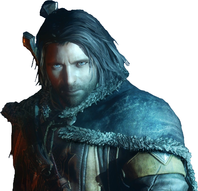 Default Skin - Middle Earth Shadow Of Mordor Aragorn (830x797), Png Download