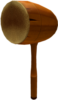 Wooden Mallet - Makeup Brushes (420x420), Png Download