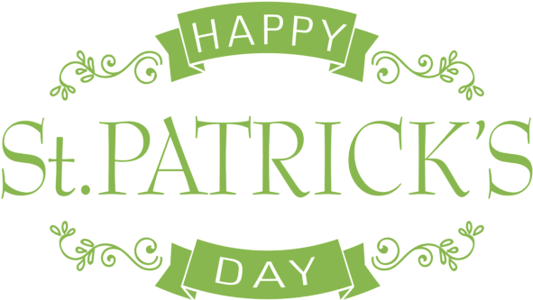 Visit - Saint Patrick's Day (600x346), Png Download