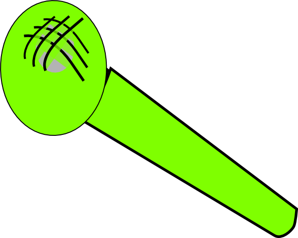 Green Mic Clip Art - Green Microphone Clipart (600x480), Png Download