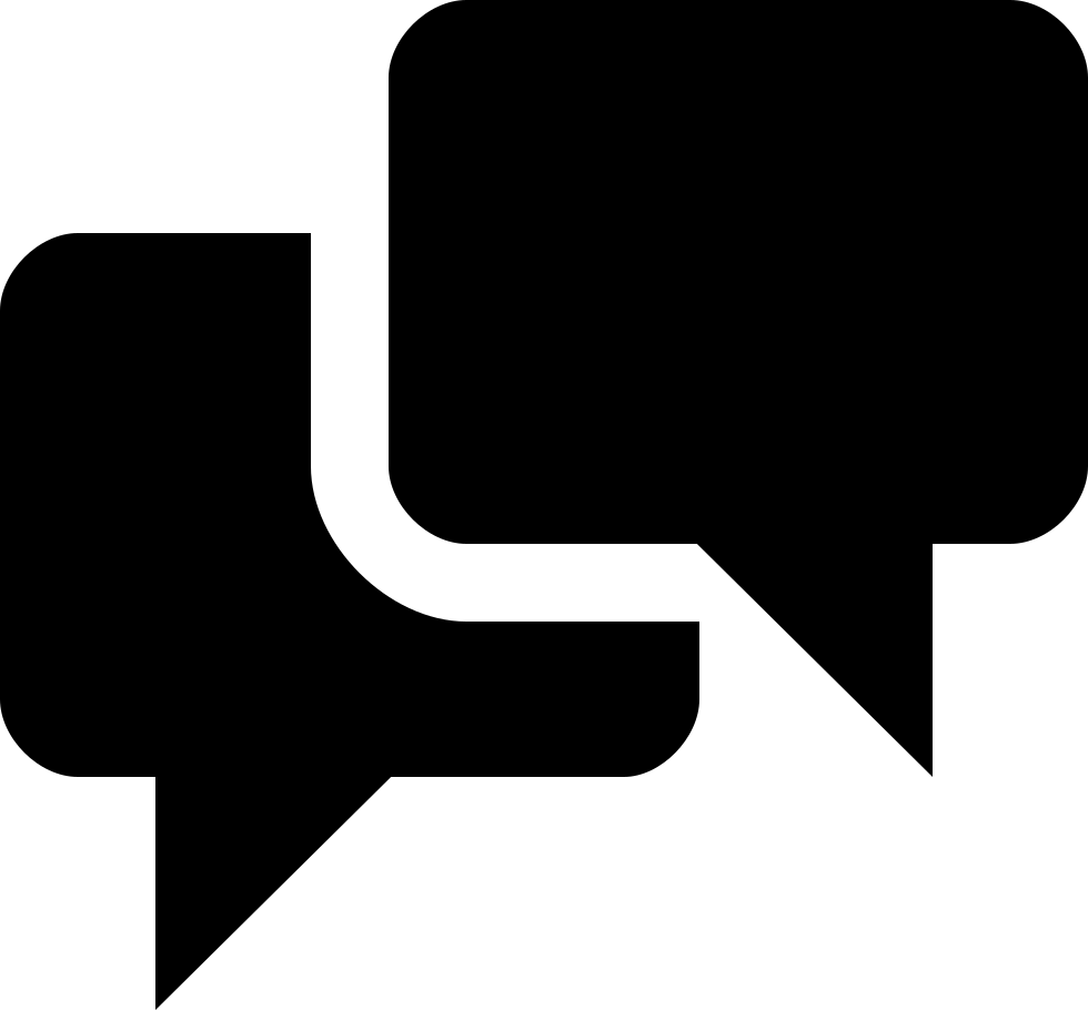 Comment-discussion Svg Png Icon Free Download - Discussion Icon Png (980x910), Png Download