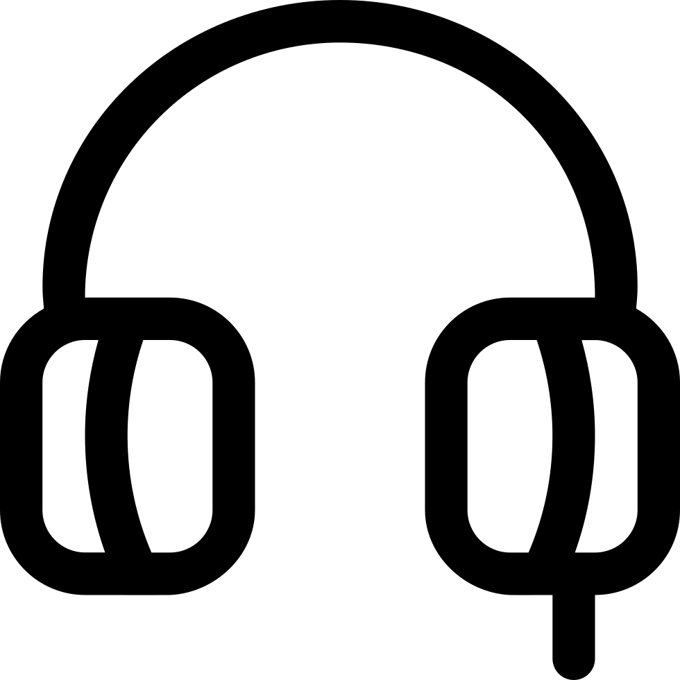 Headphone Comments - Simbol Headphone (980x980), Png Download