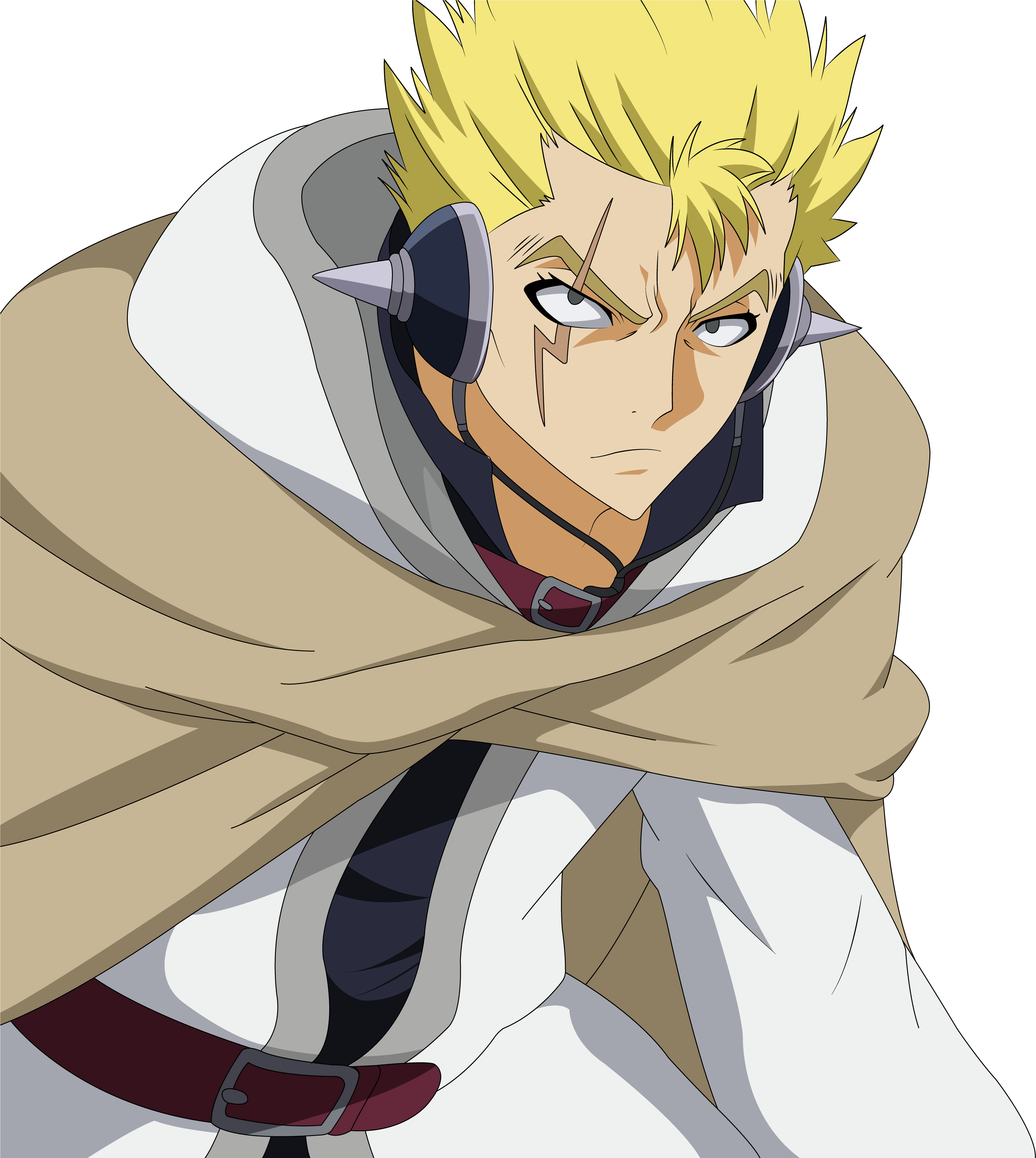 Download Png - Laxus Fairy Tail Png (4630x5147), Png Download