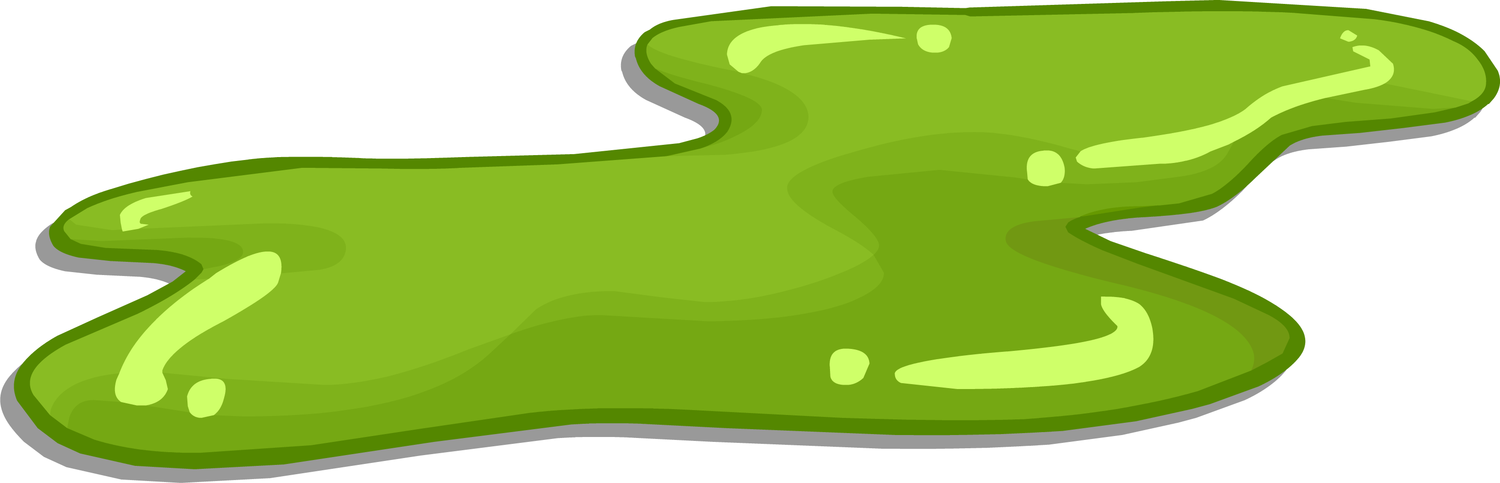 Pile O' Goo Sprite 001 (3065x987), Png Download