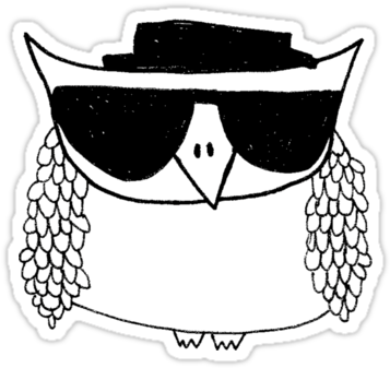 3091 Heisenberg, The Owl - T-shirt (360x360), Png Download