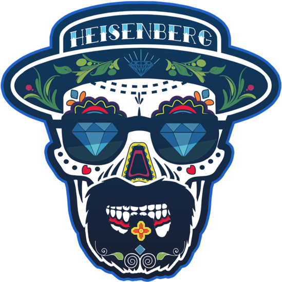 Heisenberg De Los Muertos - Heisenberg T Shirt (630x630), Png Download