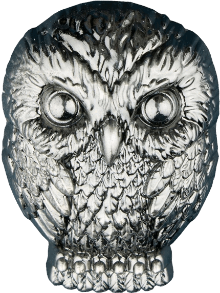 Hedwig Pewter Lapel Pin (600x600), Png Download