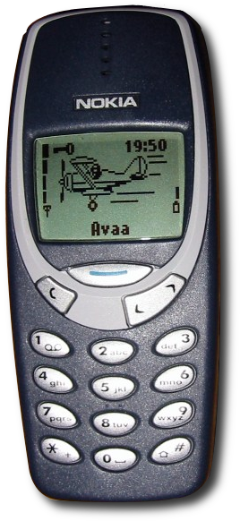 Nokia 3310 (272x588), Png Download