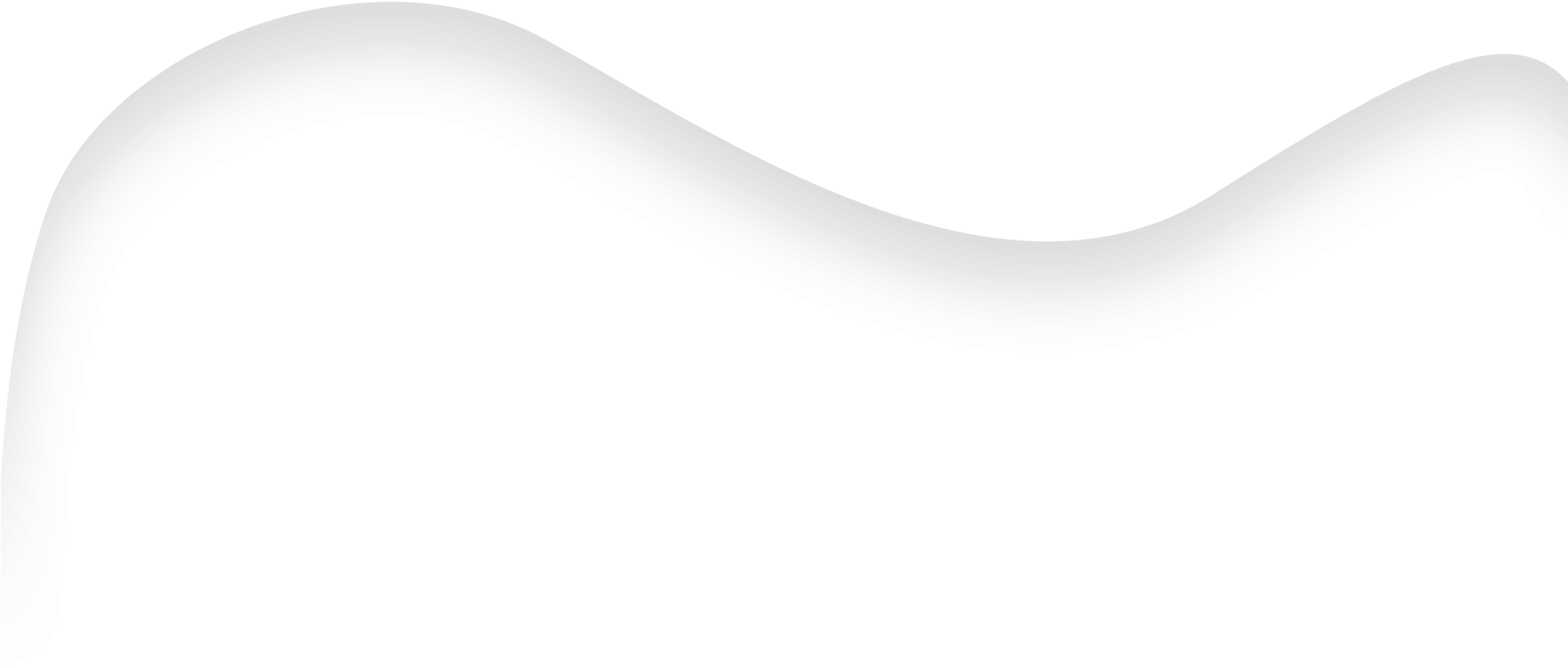 20k Separador White 11 Jul 2018 - Silhouette (2000x934), Png Download