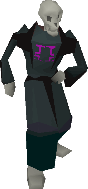 Skeleton Mage - Runescape Skeleton Mage (300x646), Png Download