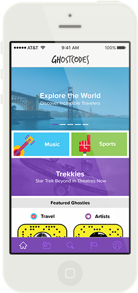 Expanding Potential For Branded Marketing On Snapchat - Iphone (288x602), Png Download