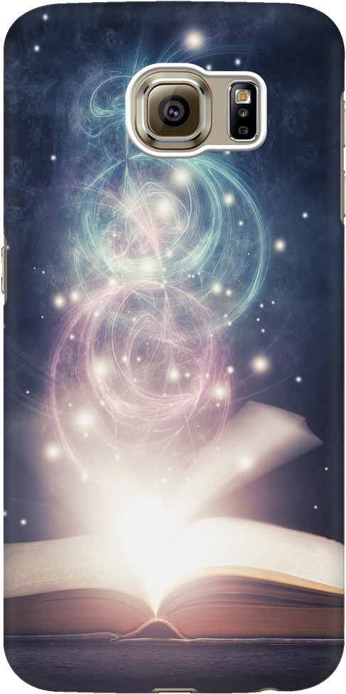 Magic Book Phone Case - Book Of Magic (illustrated) (1024x1024), Png Download