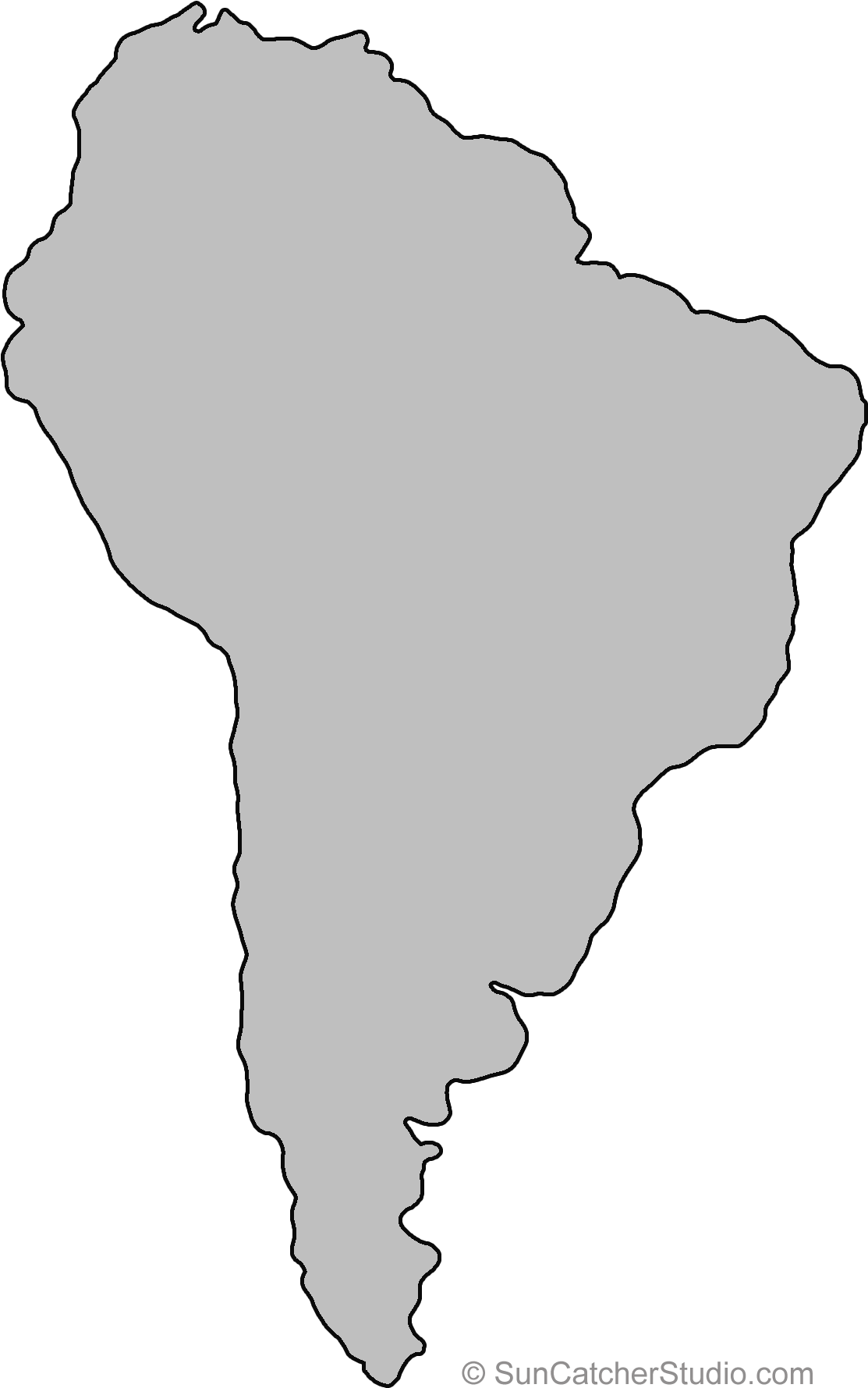 South America (1182x1836), Png Download
