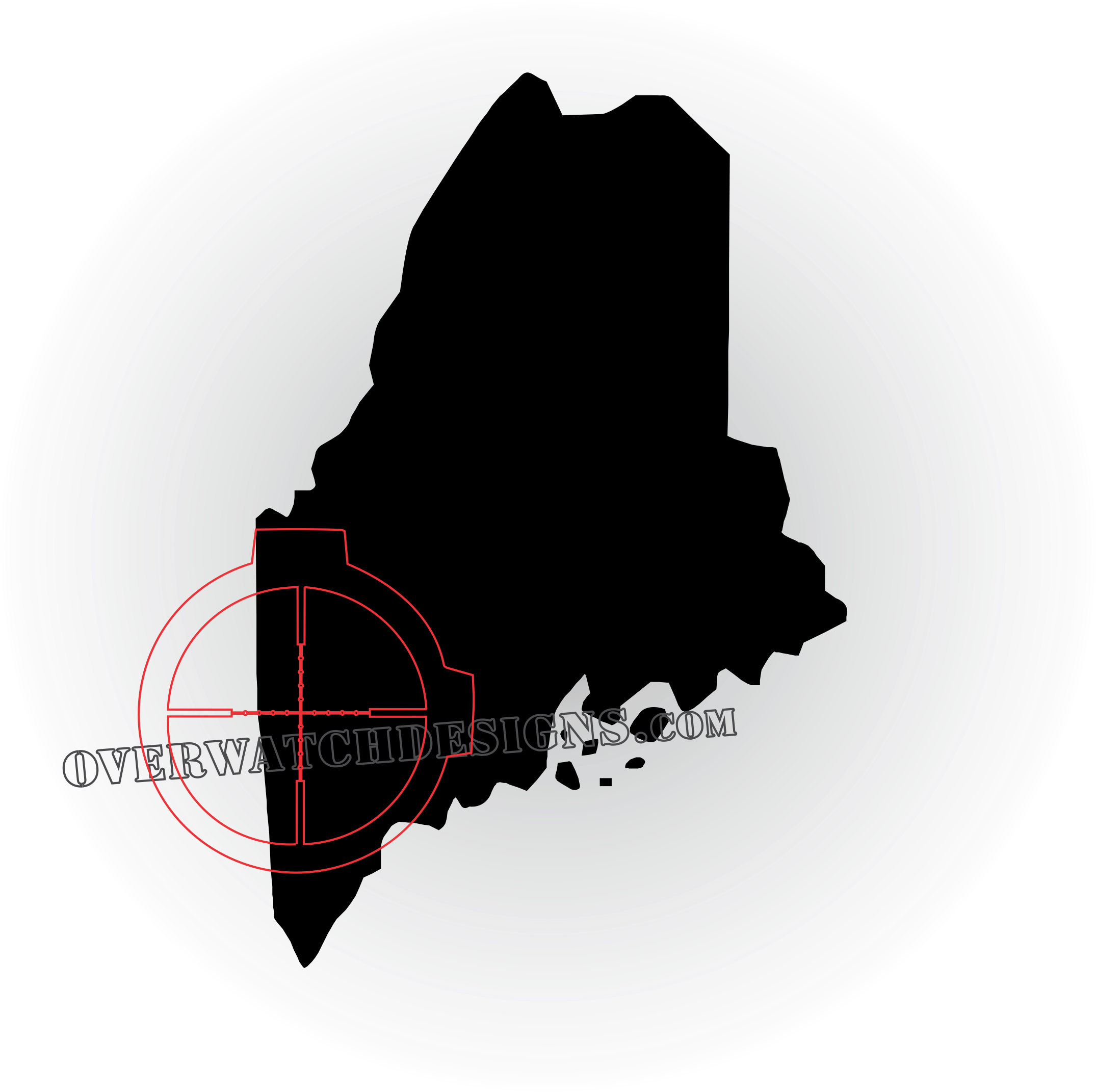 Maine - Logo (2401x2393), Png Download