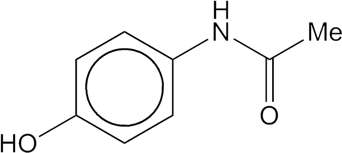 Acetaminophen - Oxprenolol (700x318), Png Download