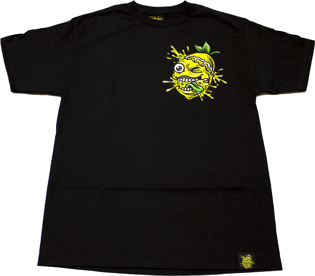 Lemon Tree Color Splat T Shirt - Stack Tee (1200x1080), Png Download